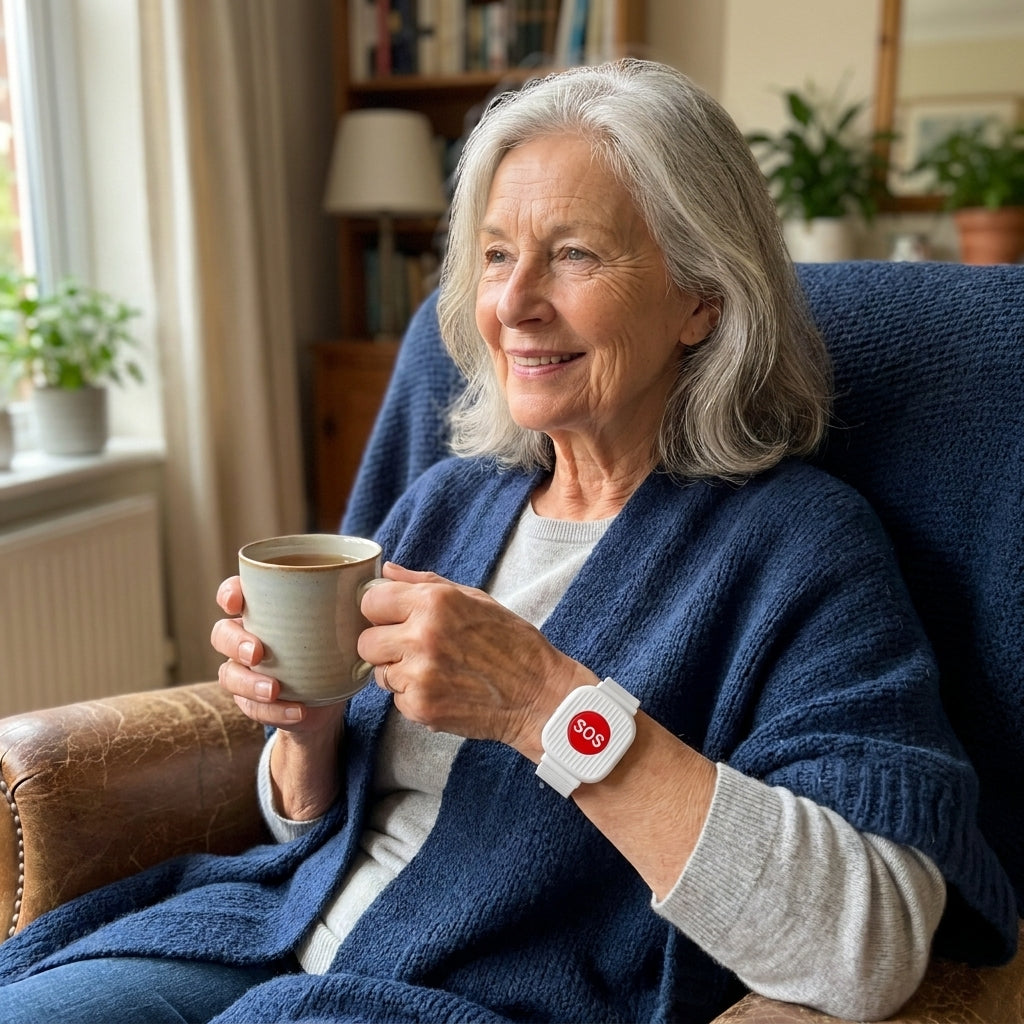One-Touch SOS Alert Button for Seniors